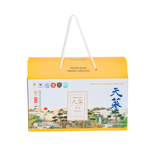 Nước Hắc Sâm đông Trùng Hạ Thảo Premium 20 Gói/30 Gói/60 Gói