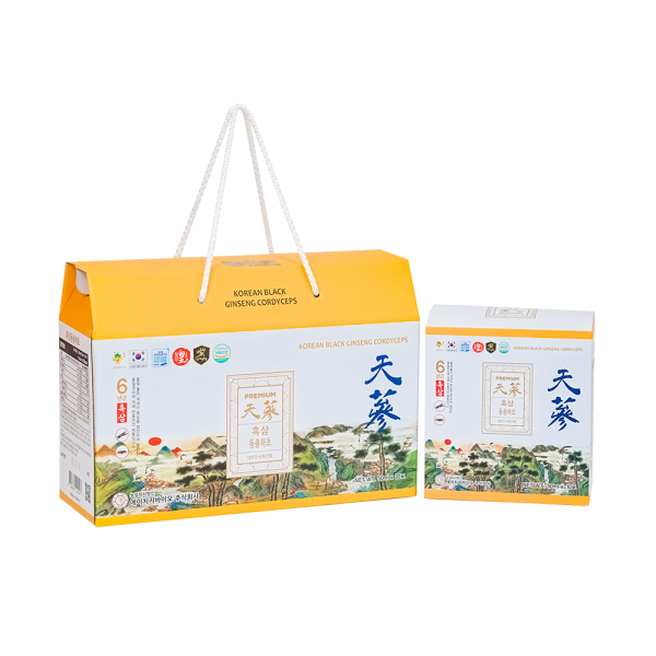 Nước Hắc Sâm đông Trùng Hạ Thảo Premium 20 Gói