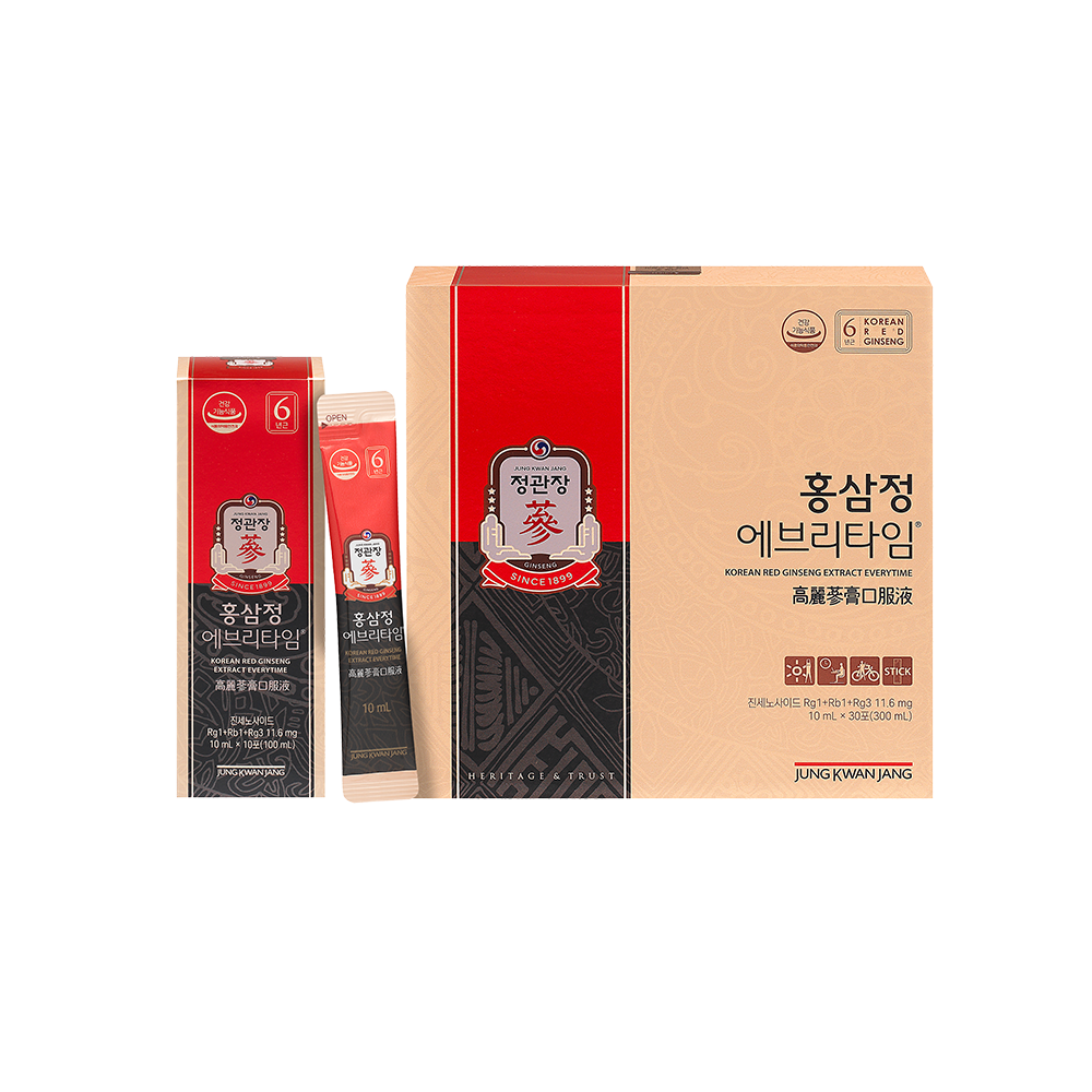 Tinh chất hồng sâm Everytime Original KGC Jung Kwan Jang – 30 gói x 10ml