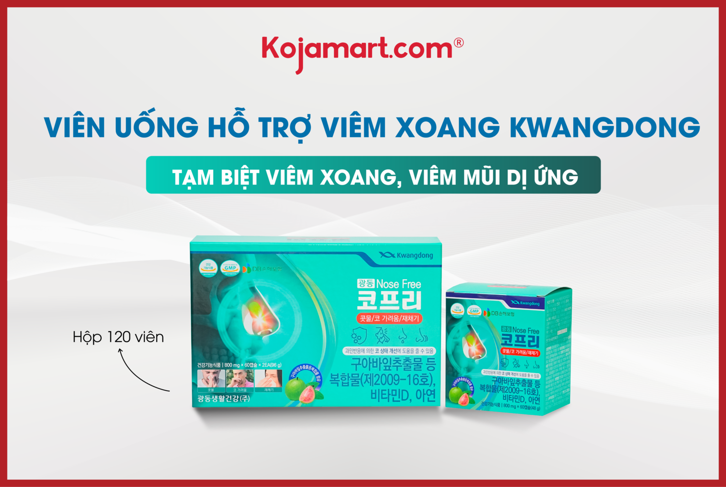 vien-uong-ho-tro-viem-xoang-kwangdong-120-vien Viên Uống Hỗ Trợ Viêm Xoang Kwangdong 120 Viên
